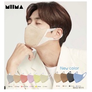 (พร้อมส่ง) Miima Mask KF94 Size S , M มี 7 สี 1ซอง / 1 ชิ้น จากเกาหลี หน้ากากอนามัยคิมซอนโฮ สีฮิต ใส่สบาย เบา ไม่เจ็บหู