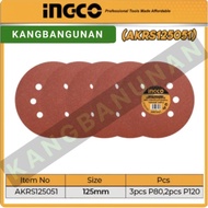 5" SANDPAPER SAND PAPER/ INGCO AKRS SANDER PAPER/125051