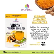 VIBRANT TURMERIC GINGER TEA