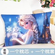 Frozen Sleeping Princess Children Pillow Elsa Pillow Sleeping Pillow Cushion Bedroom Rectangular Pil