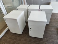 全新 訂造 小型 黑/白 三斗櫃 文件櫃 文件櫃 文件櫃 活動櫃  DRAWER