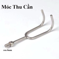 (Combo 2c_Stainless steel) V-shaped anti-rust rod hook used to pull rods, suitable for hunting goods