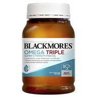 Blackmores Omega Triple Concentrated Fish Oil 150 Capsules Feb 2025 - Arthritis Heart Eye Brain