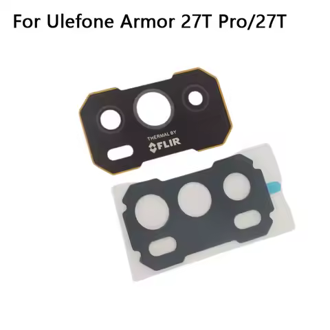 New Original Ulefone Armor 27T Pro Armor 27T FLIR Rear Camera Lens Back Camera Lens Glass Cover For 