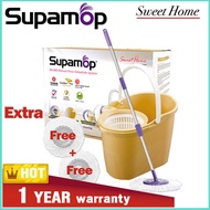 [SH-350] Supamop Spin Mop Set Classic 🌟1Year Warranty🌟 Red Dot Award🌟