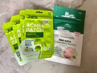 Jabs Acne Patch & VT Pro Cica Clear Spot Patch