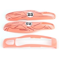 Car Key Shell, Pink Pig Key Case Remote Key Fob Cover Trim Pink Protective Case Compatible with Caye