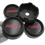 CarDIY 4PCS New 61mm RAYS Volk Racing Rays Cap CE28 TE37 RE30 ZE40 Sport Rim Wheel Caps