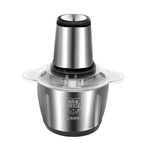 2 Speed Stainless steel Electric Chopper Meat Grinder Mincer Food Processor Slicer Meat Cutter Food 