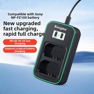 3C Certified NP-FZ100 Camera Battery Compatible with Sony A7M4 A7c2 A7m3 A6700 FX30 A7R3 A7R4 A7R5 A