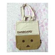 日本 阿愣 DANBOARD 紙箱人 紙盒人 遠傳電信 X ASUS X 阿楞 DANBOARD 帆布袋 環保帆布袋 購物袋 背包 杯袋 肩背包 手提袋