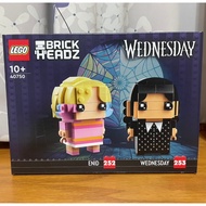 [Chair Ratio|Kaohsiung Pingtung] LEGO 40750 BrickHeadz Wednesday & Enid