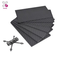 [Baosity] 125mm X 75mm 0.5/1.0/2.0/3.0mm Thickness Carbon Fiber Plate Sheets for