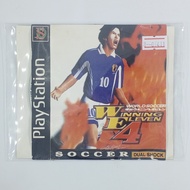 [01411] WORLD SOCCER WINNING ELEVEN 4 (JP) PS1 Copy Game Disc Factory Stamp Second Hand Good Conditi