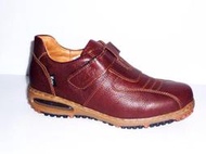 Zobr路豹 純手工製造 牛皮氣墊休閒男鞋 NO:BBA59 顏色:棕色(附贈皮革保養油) 雙氣墊款式