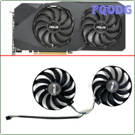 PQODG NEW 2PCS 95MM 4PIN T129215SU FDC10U12S9-C Cooling Fan RX5500 GPU FAN For ASUS Radeon Rx 5600 5700 Xt Dual Evo Video Card Fan ABWED