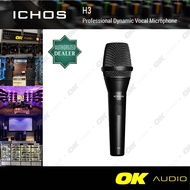 ICHOS H3 Professional Dynamic Vocal Microphone With Switch