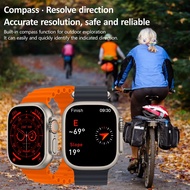 HK8 Pro Max Ultra Smart Watch SF32LB551 AMOLED Bluetooth Call NFC Offline Pay Blood Pressure Oxygen 