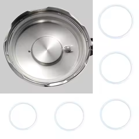 16 18 20 22 24cm Replacement Silicone Pressure Cooker Gaskets Rubber Clear Electric Pressure Cooker 
