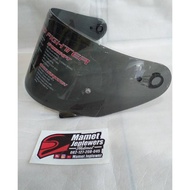 NHK RX9 HELMET SMOKE GLASS | GM RACE PRO Original NHK Flat Visor Flat Nhk Rx9 Gm race pro Light smok
