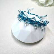 白水晶繩結手鏈