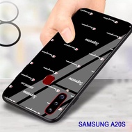 Softcase Glass Kaca Samsung A20s - J01 - Casing Hp Samsung A20s - Casing Hp