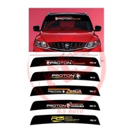 Proton Sticker Front Car Windscreen Windshield Sticker Car Mirror Stickers Net Sticker 3- Proton/R3/