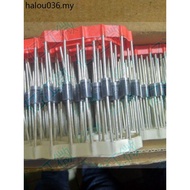 50 Brand New Imported MUR180E 1A Fast Recovery 800V Rectifier Diode DO41 MUR180ERLG