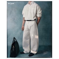 Barrel Form Curved Cotton PANTS - basé PANTS 03 - de basé