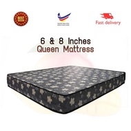 [ FREE GIFT 1 X RM99 T-SHIRT ] 6, 7 & 8 Inches Queen Mattress / Tilam Kelamin 6, 7 & 8 Inci / Tilam 