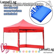 LANSELL Gazebo Sides Marquee 3x3M Awning Side Wall Garden Waterproof Canopy