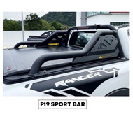 Force 4WD F19 Roll Bar Sport Bar For Ford Ranger Isuzu Dmax Nissan Navara Mitsubishi Triton Toyota Hilux Mazda BT50 With