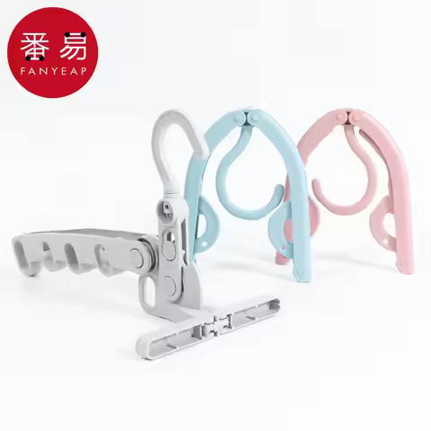 Hanger/Folding A1P49-Dormitory Home Drying Hanger Travel Portable Socks Portable Hanger