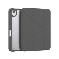 Hipporizz iPad mini 8.3"(2024) Origo 晶透筆槽防摔殼/深灰/2024 mini 8.3