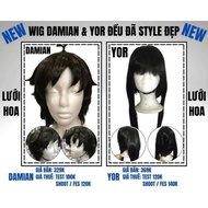 (NEW STYLE) COSPLAY DAMIAN AND YOR FULL HEAD WIG (WIG) IN SKY x FAMILY
