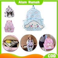 Sanrio backpack, girls' school bag girls' backpack, character motif,/