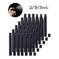 Portable Refillable Black Perfume Spray Bottle, Mini Perfume Refillable Spray Bottle, Cosmetic Essen