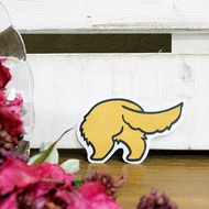 [反光貼紙] 長毛臘腸屁屁 Sausagedog's Butt 7*4.4 cm