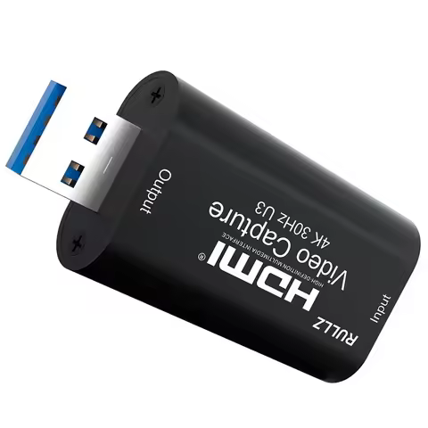 4K 30hz HDMI To USB 3.0 Ms2130 Video Capture Card Grabber Recorder for PS4/5 Game DVD Camera Recordi