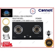 [AUTHORISED DEALER] CORNELL HOB CBH-G7802TNC DAPUR GAS KACA