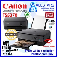 CANON TS5370a Compact Wireless Photo All-In-One InkJet Printer with 1.44 OLED(Warranty 2years Carry-