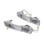 CCEarth 1HM941778ไฟตัดหมอกกันชนหน้าสำหรับ VW Golf MK3 Jetta MK3 Vento 2ชิ้น