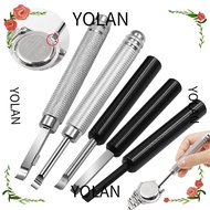 YOLANDAGOODS1 1Pcs Pry Tool, Remover Screw Metal Repair Tool Watch Back  Opener, For Watchmaker Battery Change Press Back  Remover