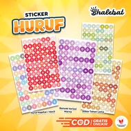 Bhalebat - Letter Deco Sticker Letter Journal Sticker Aesthetic Letter Sticker Tumblr DIY Scrapbook/