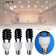 SUYO Spiral LED light, Support AC 220V UV Black Light,  UV Light Fluorescent Ultraviolet CFL Bulb In
