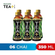 Lốc 6 chai trà ô long Tea Plus 350ml