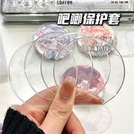 Bar Protective Case Badge 20 Silk Transparent Storage Genshin Pain Bag 63/83mm
