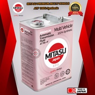 MITASU PREMIUM MULTI VEHICLE ATF 100% Fully Synthetic STF Gear Oil 4L