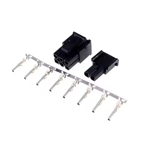 10 Sets 4.2mm Pitch 5557 ATX Graphics Card GPU PCI-E Power Connector 6+2Pin 8Pin Male Housing+Termin