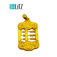 LITZ 999 (24K) Gold Pendant EP0422 <4.89g+/->